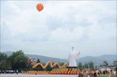 天水在线摄影报道:清水县第五届轩辕文化节开幕式掠影(图)